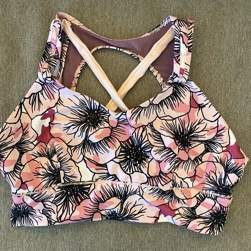 Large born primitive breastfeeding nursing sports bra